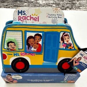 Ms. Rachel Tummy Time Activity Bus Baby Toy